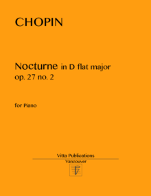Chopin, Nocturne no. 8 in D flat major