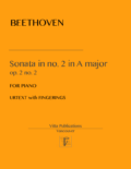 Beethoven. Sonata no. 2
in A major op. 2 no. 2
