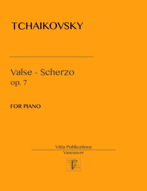 Tchaikovsky Valse - Scherzo op. 7